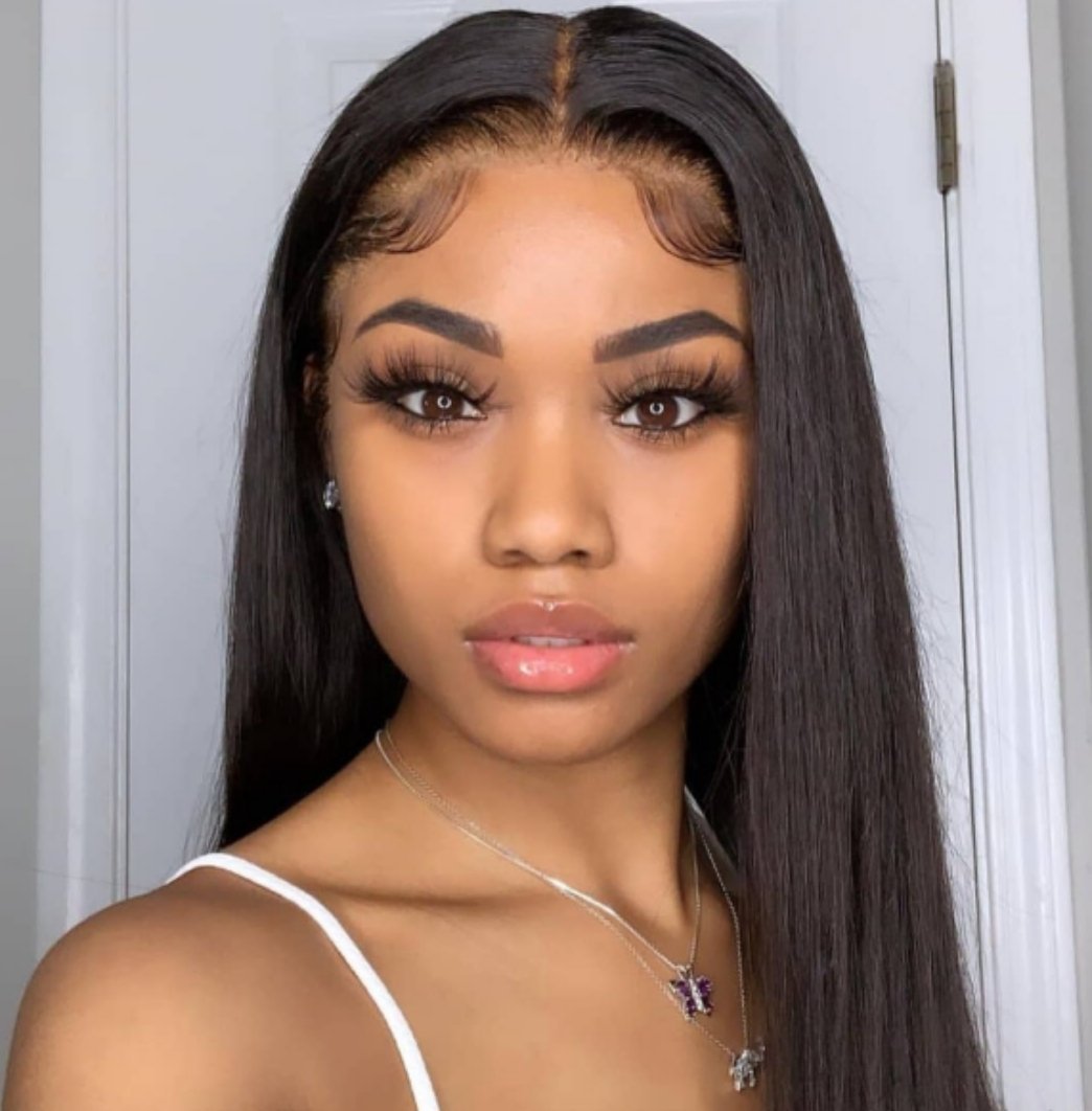 Top closure perruque - Cheveux indiens - lisse Jana - Perruque naturelle