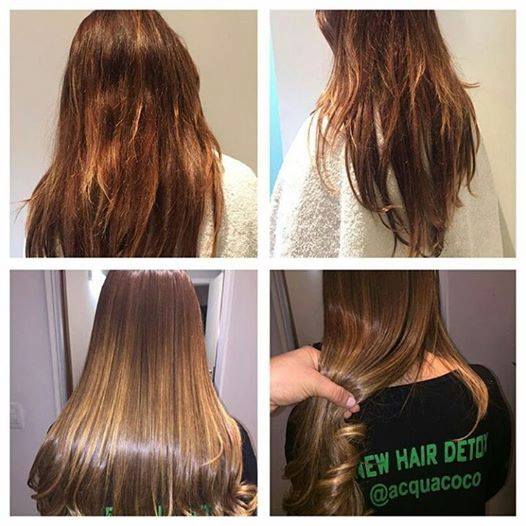 Detox - Désintoxication des cheveux et réduction du volume : Lot de 3 pièces - Perruque naturelle