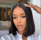 Perruque closure lace BOB WIG Brésilienne lisse - Perruque naturelle