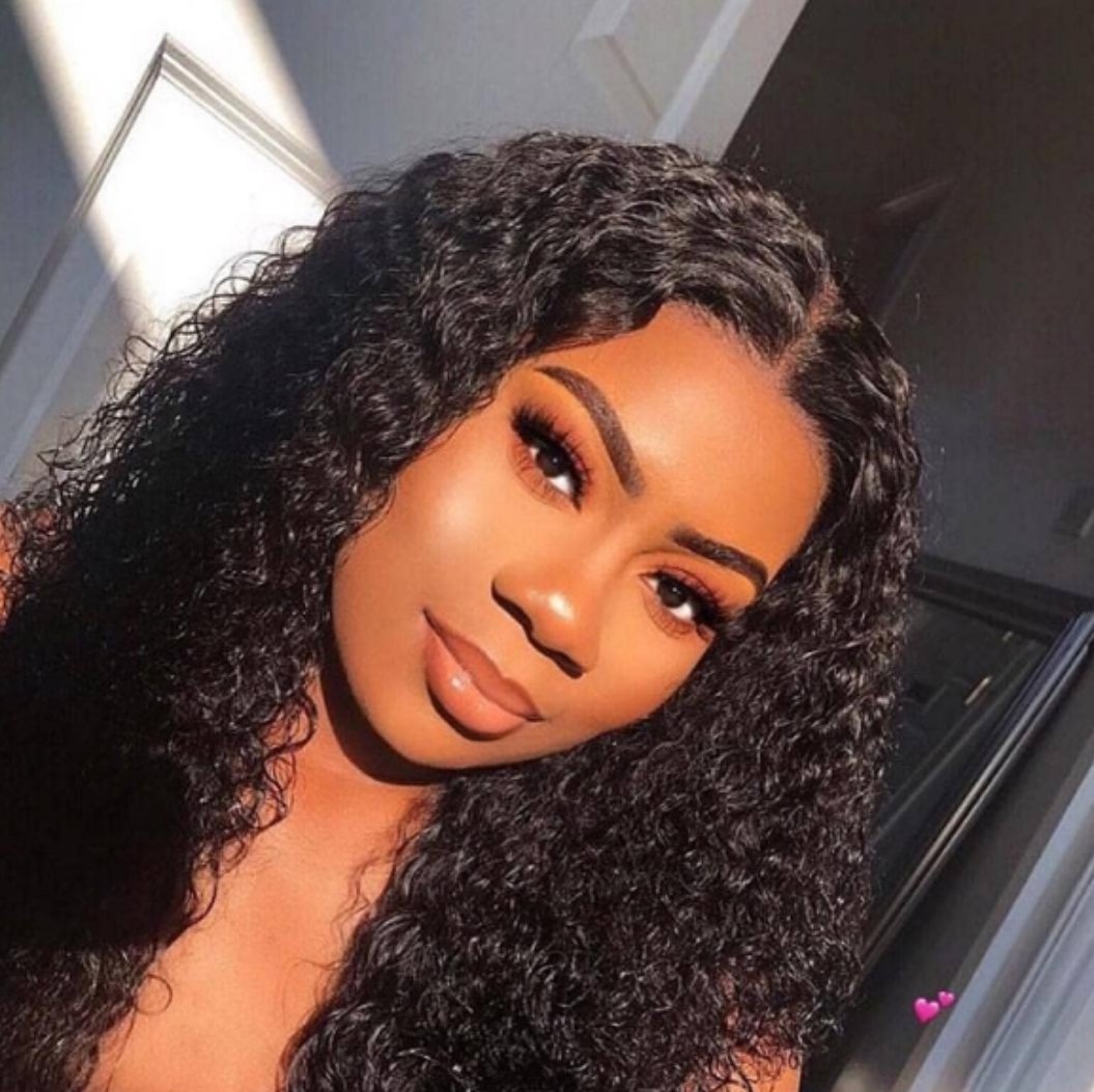 Perruque Closure lace brésilienne Deep curl - Luciana - Perruque naturelle