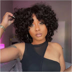 Perruque en Cheveux Humains Vierges Raw – Grosses Boucles Naturelles - Perruque naturelle