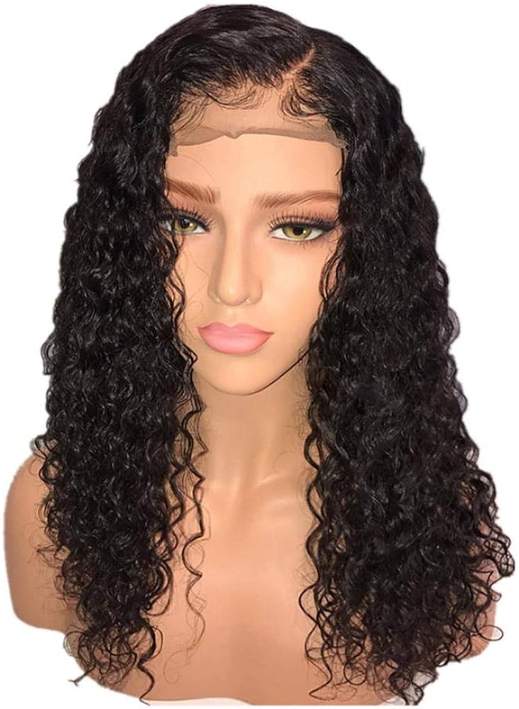 Perruque Closure lace brésilienne Deep curl - Luciana - Perruque naturelle