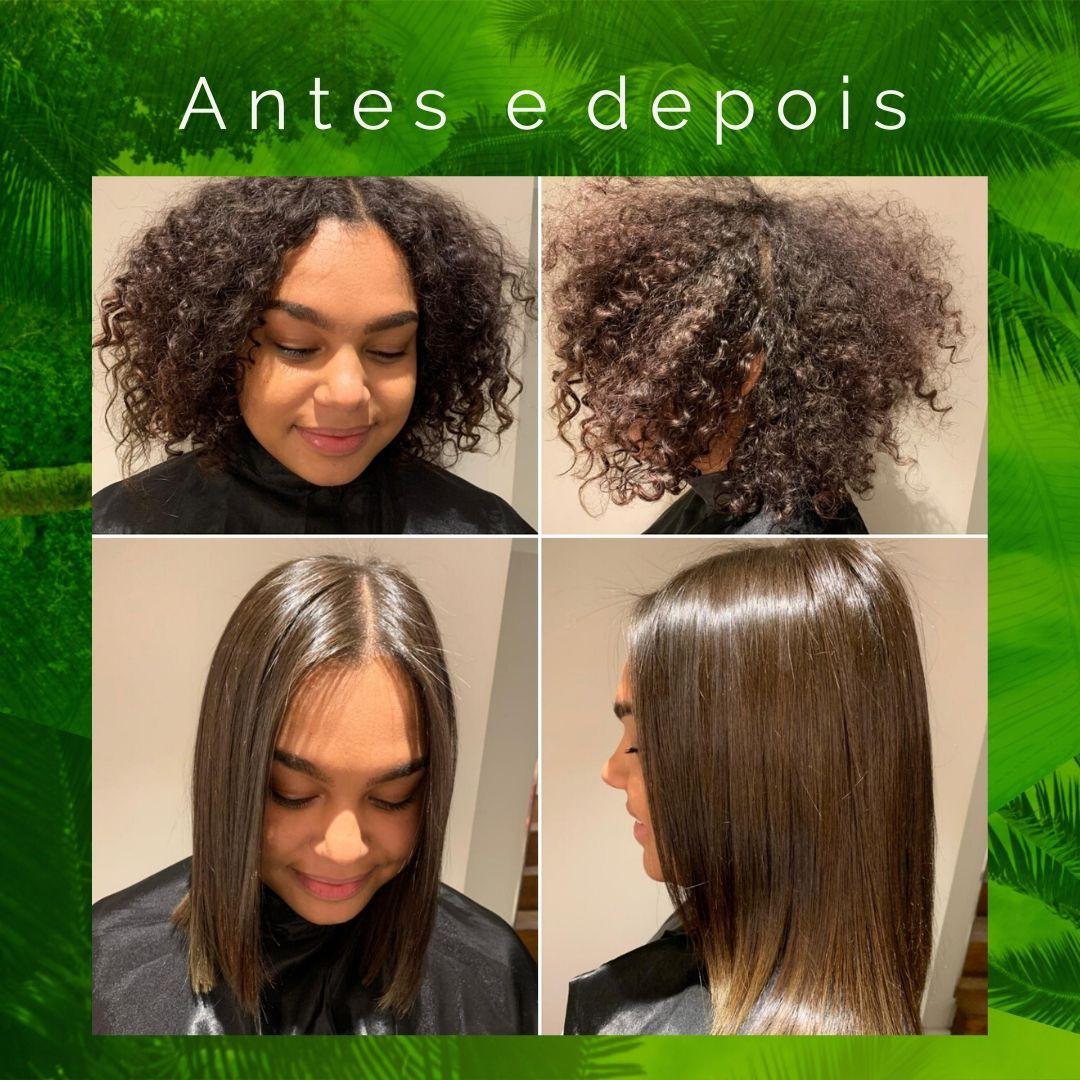 Grand kit lissage brésilien : 1 litre (2 pcs, Shampoing + Réducteur de volume) - Perruque naturelle