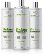 Detox - Désintoxication des cheveux et réduction du volume : Lot de 3 pièces - Perruque naturelle