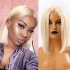 Perruque BOB - Brésilienne - Lisse - Blonde - Perruque naturelle