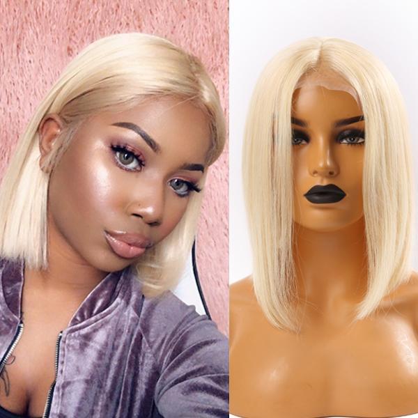 Perruque BOB - Brésilienne - Lisse - Blonde - Perruque naturelle