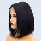 Perruque closure lace BOB WIG Brésilienne lisse - Perruque naturelle