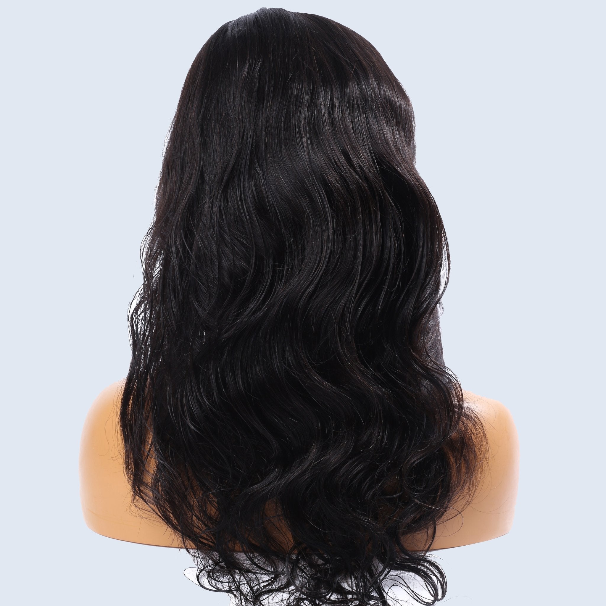 Perruque naturelle Joyce Lace - en cheveux brésiliens ondulés - Perruque naturelle