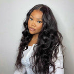Perruque closure lace valentina - Cheveux humains vierges ondulés - Perruque naturelle