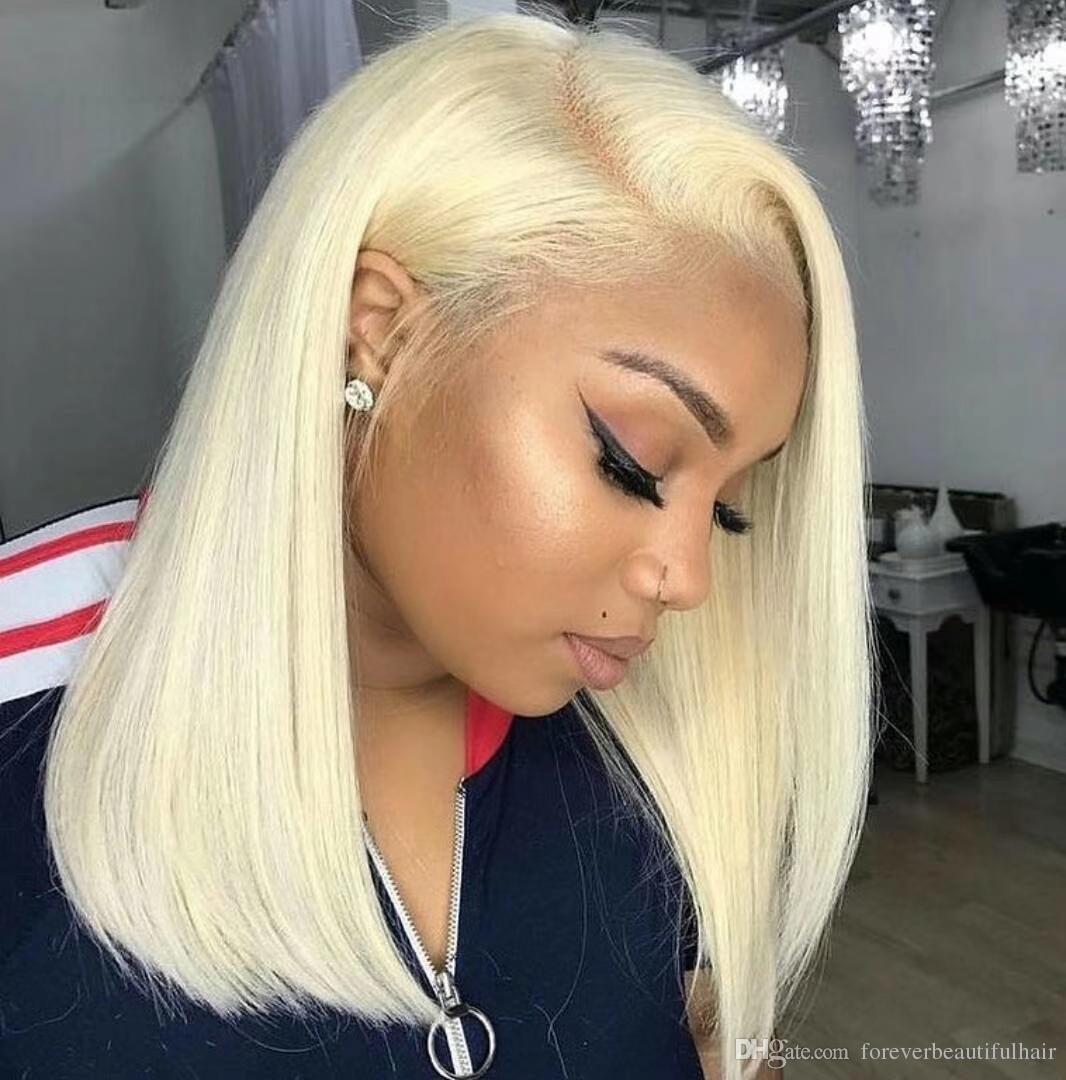 Perruque BOB - Brésilienne - Lisse - Blonde - Perruque naturelle
