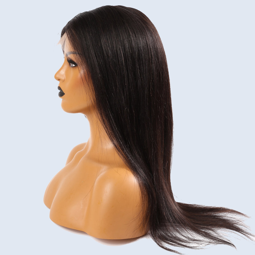 Top closure perruque - Cheveux indiens - lisse Jana - Perruque naturelle