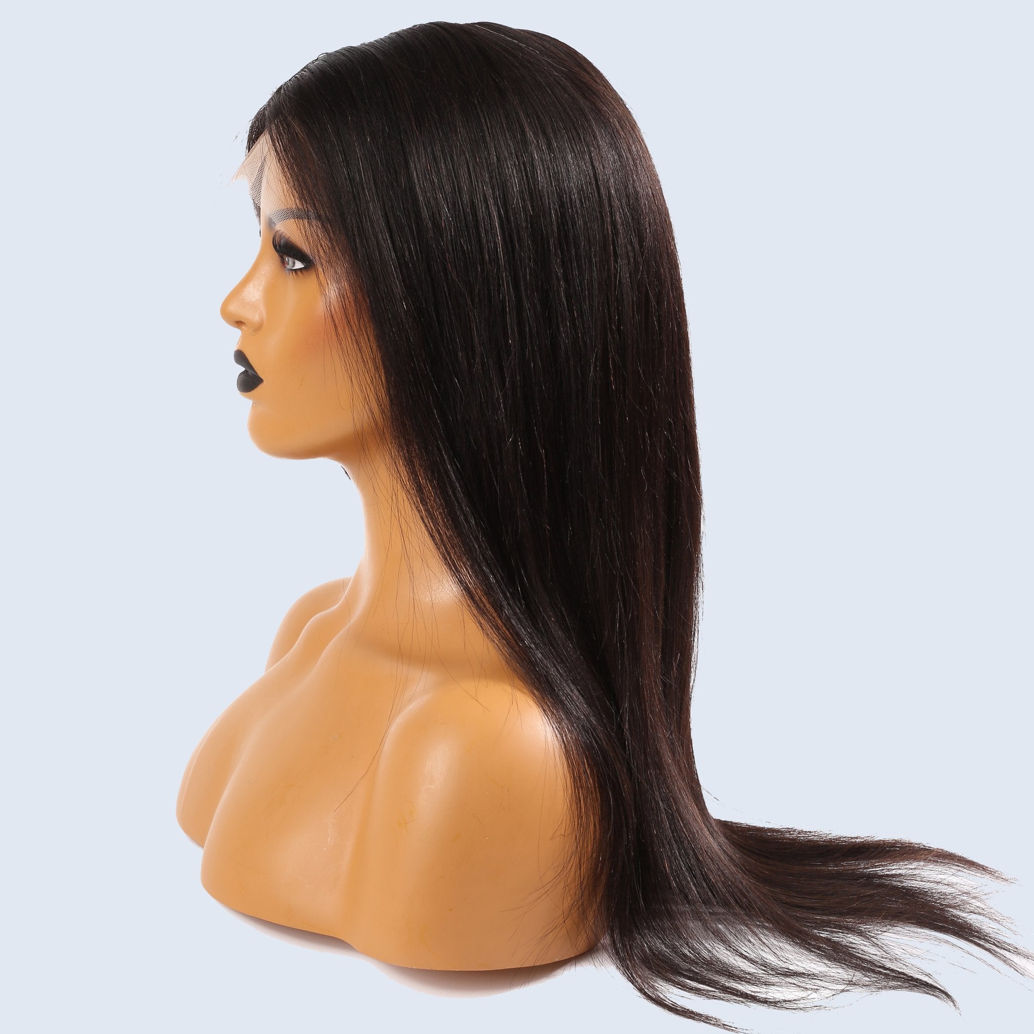 Top closure perruque - Cheveux indiens - lisse Jana - Perruque naturelle