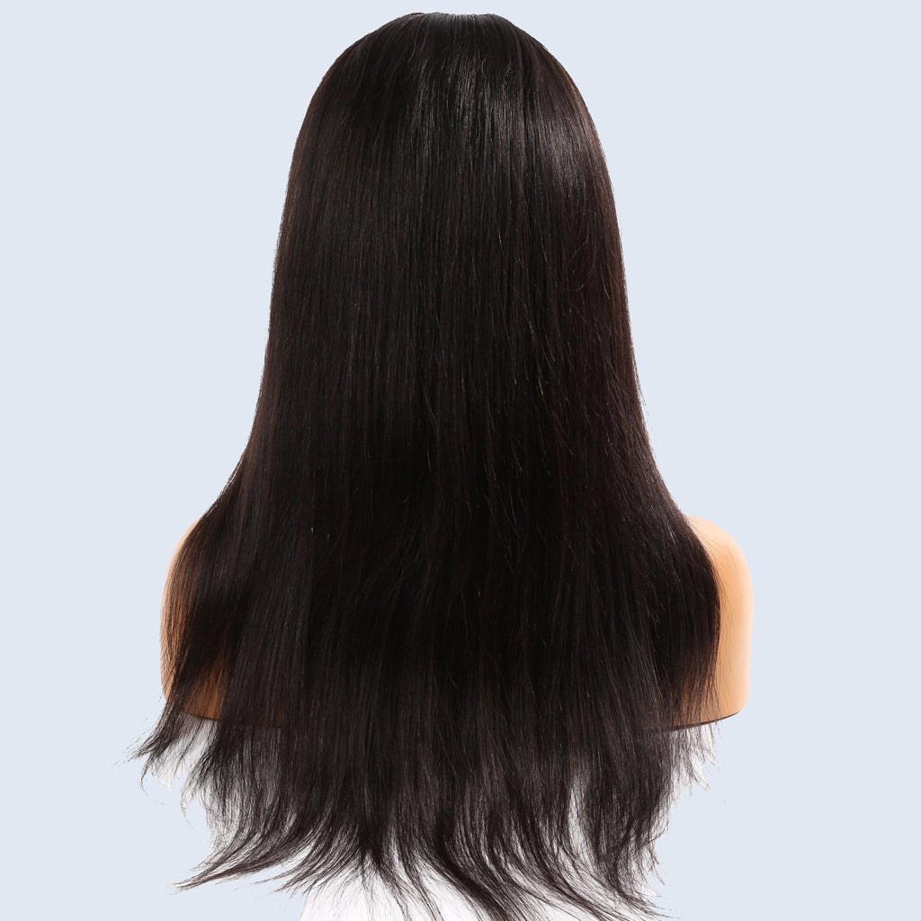 Top closure perruque - Cheveux indiens - lisse Jana - Perruque naturelle